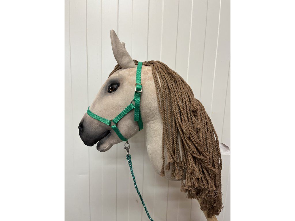 Nylonová ohlávka s vodítkem pro Hobby horse - vel. M