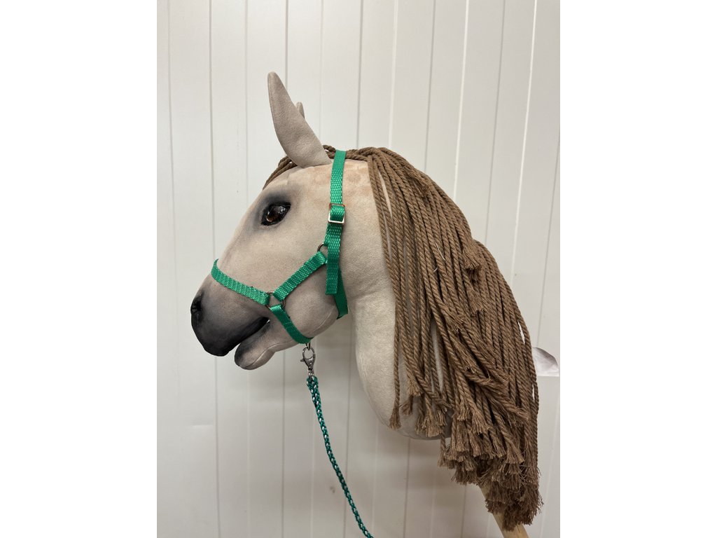 Nylonová ohlávka s vodítkem pro Hobby horse - vel. M